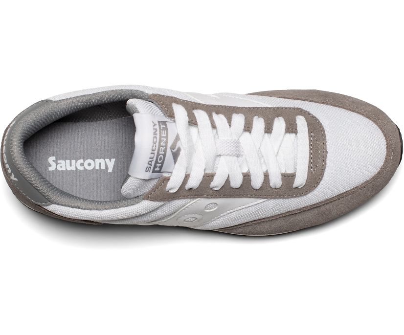 Women's Saucony Hornet Originals White / Grey | Singapore 018KORI